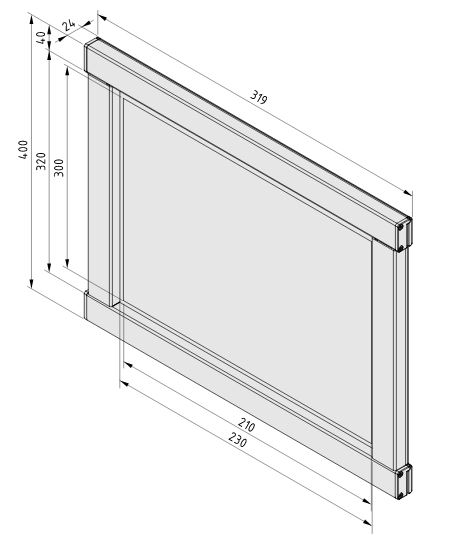 Document Holder 8 Frame A3 - 0.0.476.25