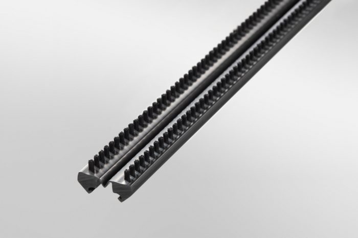Brush Strip D30 T1 ESD, black similar to RAL 9005 - 0.0.654.66